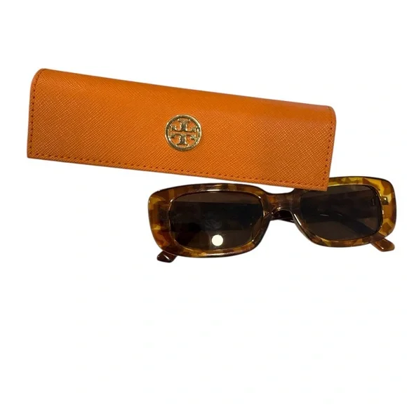 Tory Burch Sunglasses with Orange Case s-l400.jpg main image 3